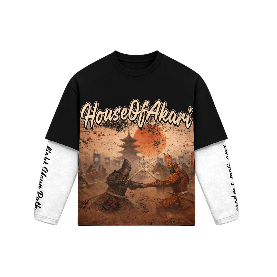 Shiroyama layered long sleeve